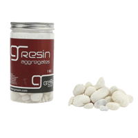 حجر ابيض اسباني مدور مقاس 14 مل - 1 كغ