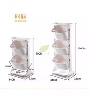 سلة متعددة الاستخدام بكفرات 5 دور