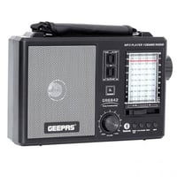 مكبر صوت و راديو ( بلوتوث + USB + AUX + ذاكرة ) GE...