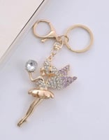 ميدالية مفاتيح حجر الراين ذهبي