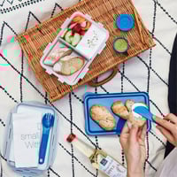 حافظة طعام مقسمة 1 لتر LocknLock HPL817LB