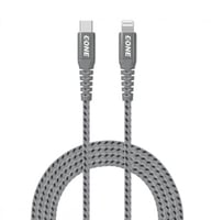 شاحن ايفون PD 18W , 1.2M معتمد من ابل ، قماش مقوى...