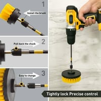 طقم فرش تنظيف دريل 3 قطع KANA KA-65426