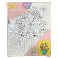 لوحة كانفس للتلوين 25*25 سم TOOLY DY04435-4