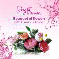 صابون غسيل يدين اشراق وجمال باقة الزهور مع العنبر...