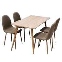 طقم طاولة طعام مع 4 كراسي AW10158