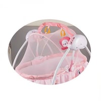 سرير هزاز للاطفال كهربائي مع ريموت سرير هزاز ريموت...