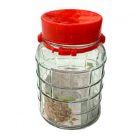 علبة زجاج كبيرة