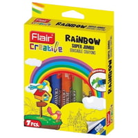 ألوان شمعية 7 ألوان Flair FA8038