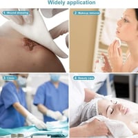 شاش ضمادة مطاطية مرنة 7.5*7.5 سم 100 قطعة AFS Kinm...