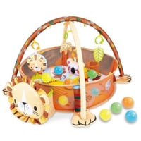 سجادة زحف للاطفال 3 في 1 مع 30 كورة