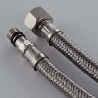 طقم هوز خلاط ستيل 80 سم 2 حبة