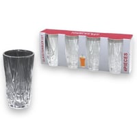 طقم أكواب زجاج 4 قطع ALSAHAH Z9087