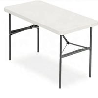 طاولة فايبر مستطيلة قابلة للطي 122 سم Z122-4FT
