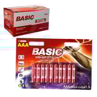 بطارية 1.5 فولت BASIC BA-R03/10B.UM-4 AAA