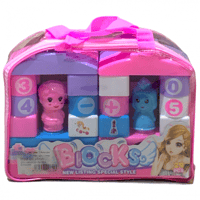 شنطة مكعبات البناء 29 قطعة