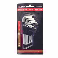 طقم مفاتيح ربط سداسي 9 قطع KANA KA-5535