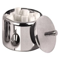 علبة سكر مع غطاء ستانلس ستيل 170 مل