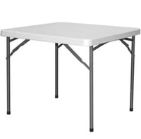 طاولة فايبر مربعية قابلة للطي 84*84 سم