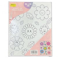 لوحة كانفس للتلوين 25*25 سم TOOLY DY04435-7