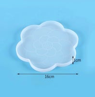 قالب ريزن شكل وردة