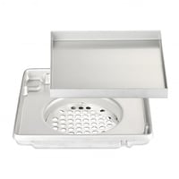 صفاية بلاط 15*15 سم لون فضي KANA KA-67416