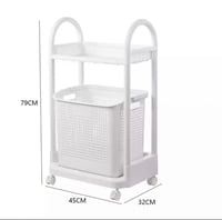 سلة متعددة الاستخدام بكفرات 2 دور