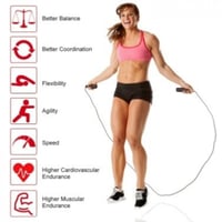 حبل قفز رياضي 290 سم FLIXFIT CL-136967