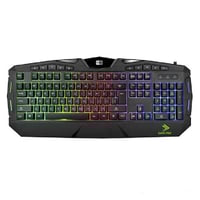 كيبورد - لوحة مفاتيح سلكي مضيء Heatz HZ ZK08