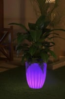 مركن زرع مودرن مع إضاءة RGB مقاس كبير