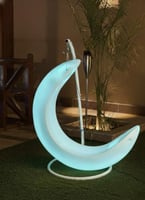 ارجوحة هلال إضاءة RGBمقاس كبير