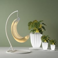 عرض الخير 4(ارجوحة هلال+طقم احواض مودرن ) LED