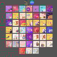 قوالب كانفا سوشل ميديا