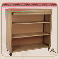 دولاب عزبة PVC قماش كوري 450 جرام لون بيج