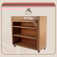 دولاب تخزين متنقل مقاس 1,30م في 1.30 م العمق 50 سم