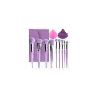 مجموعة فرش المكياج الكاملة (بيوتي بلندر+باودر بف)...