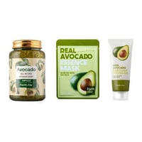 فارم ستاي مجموعة الأفوكادو للعناية بالبشرة 3 خطوات