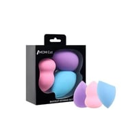 اسفنجات مكياج 3 قطع ملونة