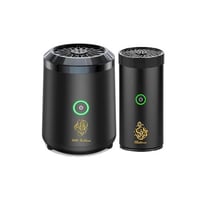 طقم مكون من مبخرتين باحجام مختلفة مبخرة السياره ال...