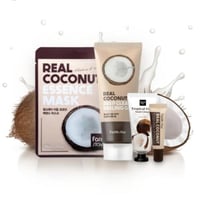 فارم ستاي مجموعة جوز الهند للعناية بالبشرة 4 خطوات