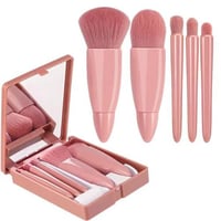 مجموعة فرش المكياج - مكونة من 5 فرش مختلفة الاحجام...