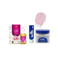 باقة اللمسة الوردية من كينتا -تفتيح وترطيب عميق