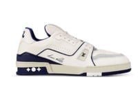 Luis Vuitton trainer white blue