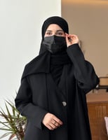 طرحة مبطنة قطن كامل