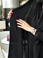 عباية مها + طرحة قطن+ نقاب ملكي