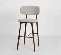 كرسي بار بنى من كاما C-PP766A