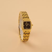 لون ذهبي مينا اسود