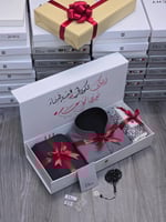 هدايا شتوية - بوكس رجالي متكامل ( قماش + شال + سدي...