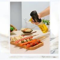 زجاجة تحكم في الزيت للمطبخ .رش الزيت -300مل لون أس...