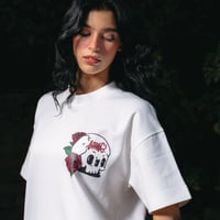 OFF WHITE TEE - GHOST & SKULL